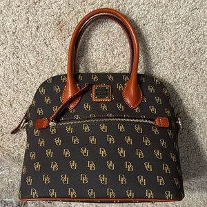 Rooney -& Bourne Greta Domed Satchel/Crossbody Tmoro Natural